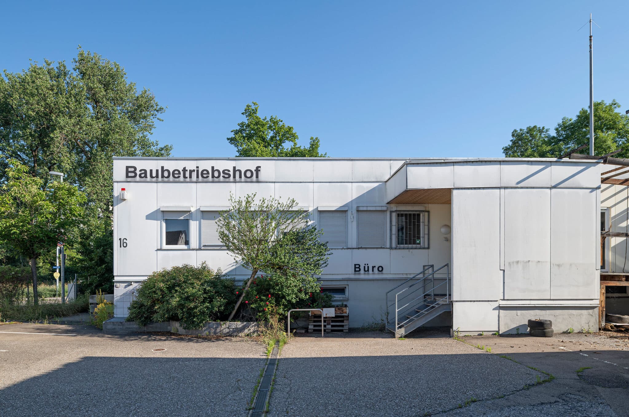 Gelände für das IBA’27-Projekt »Quartier der Generationen« in Schorndorf vor der Baufeldfreimachung (Bild: IBA’27 / Niels Schubert)