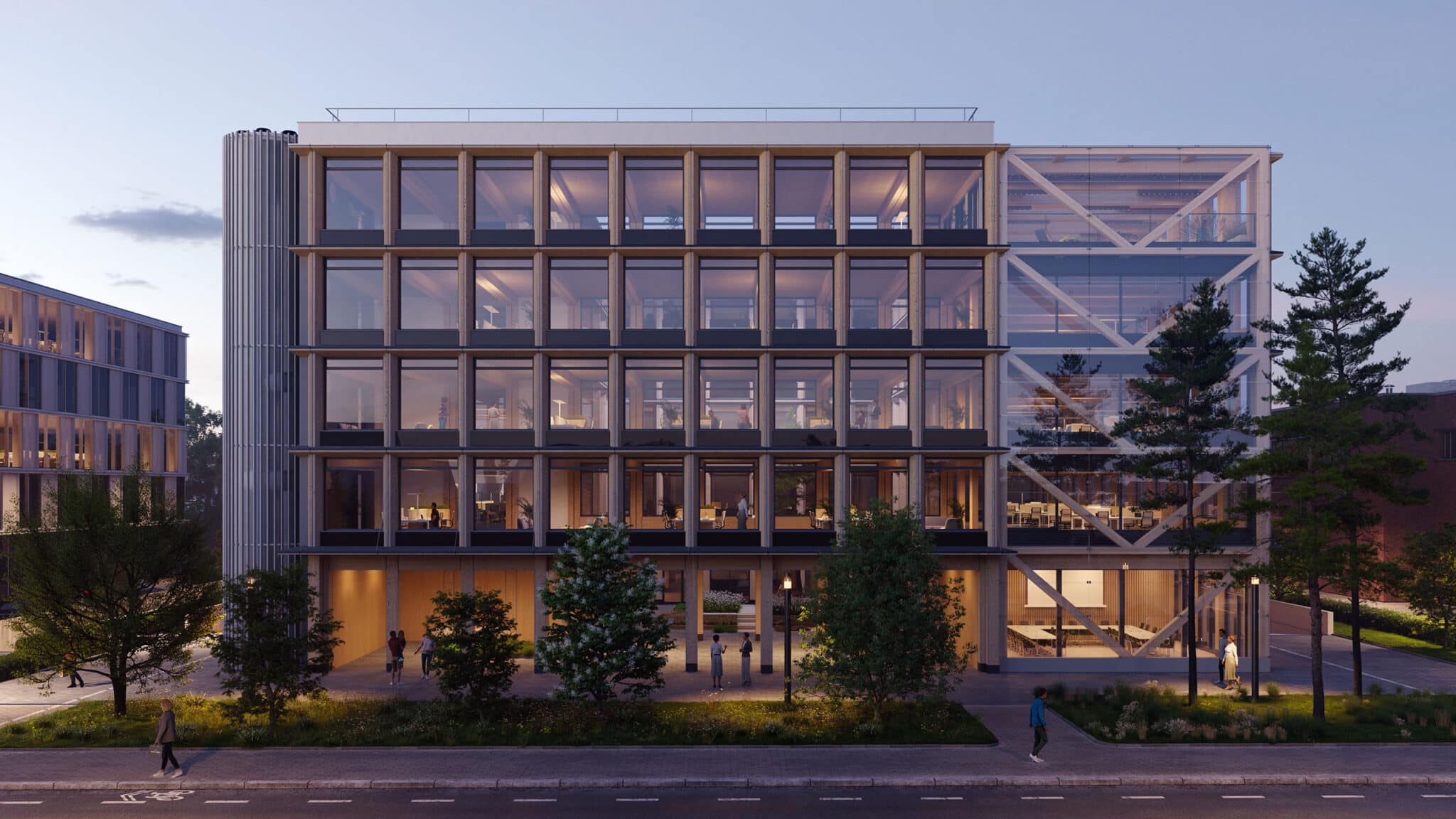 Bürogebäude »ZERO.«, Stuttgart-Möhringen (Rendering; Bild: S111 GmbH)