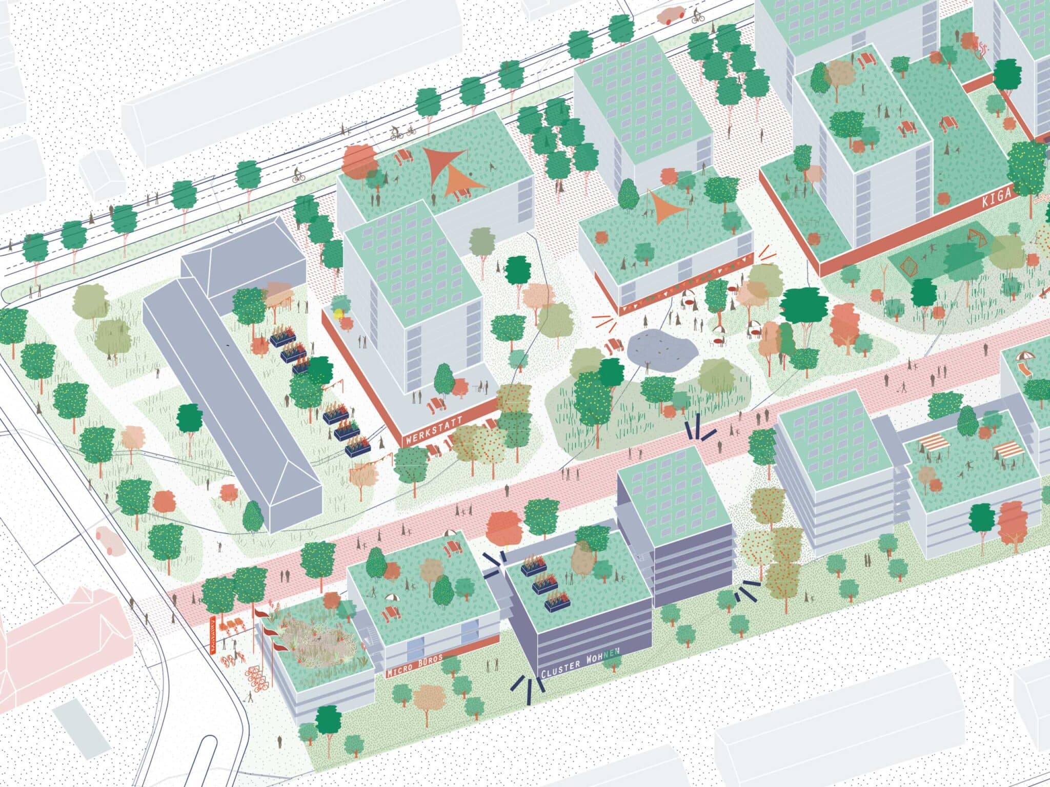 Gestaltungshandbuch für das Tobias-Mayer-Quartier (Detail; Bild: StudioVlayStreeruwitz)